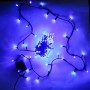 Гірлянда Нитка Конус-рис LED 200 Синій, чорний провід
