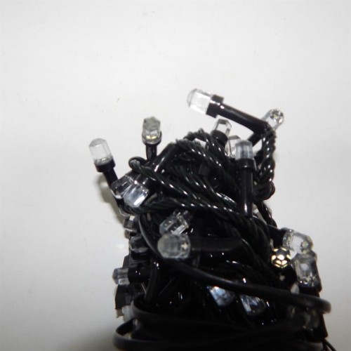Гірлянда Нитка Кристал LED 500 Мультиколір чорний провід