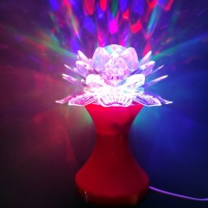 Дискошар Цветок цветомузыкальная светодиодная лампа