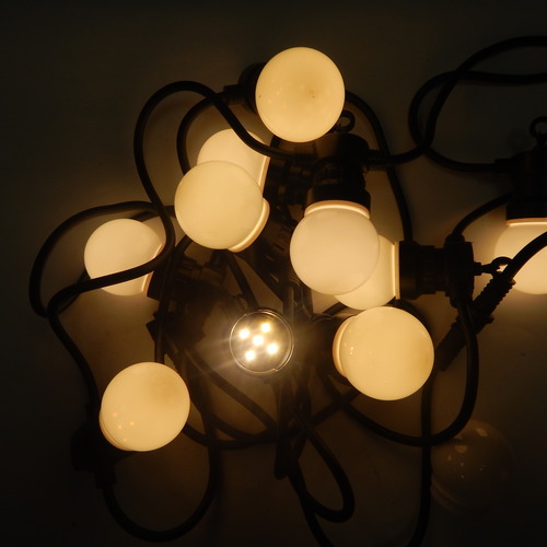 Гірлянда Ретро 10 Тепло-Білих Ламп 5 м LED 50