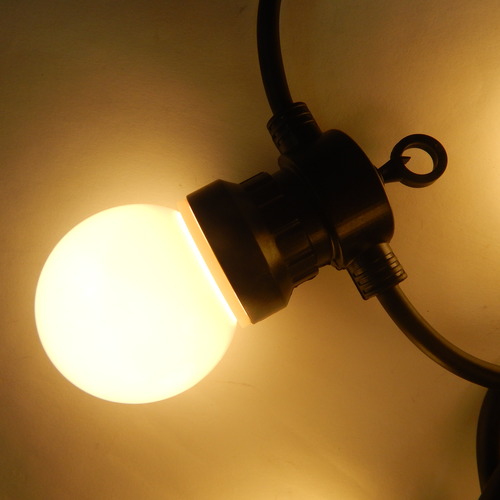 Гірлянда Ретро 10 Тепло-Білих Ламп 5 м LED 50