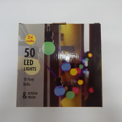 Гірлянда Ретро 10 Кольорових Ламп 5 м LED 50