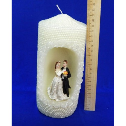 Свічка весільна Сімейне вогнище 21*10 см